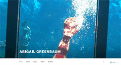 Desktop Screenshot of abigailgreenbaum.com